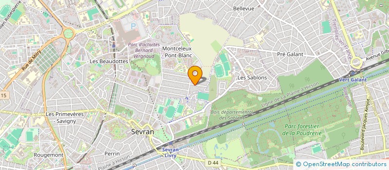 localisation de l'entreprise MONSIEUR MYKOLA SHPAK à SEVRAN