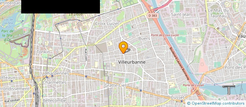 localisation de l'entreprise MONSIEUR MYKOLA VELUSHCHAK  VILLEURBANNE