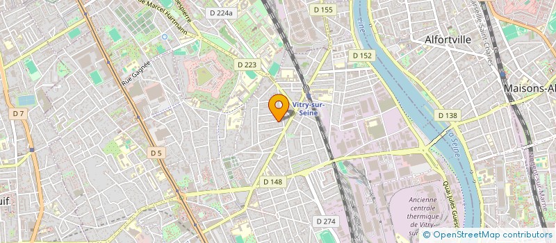 localisation de l'entreprise MONSIEUR MYKYTA SUKHOVOI  VITRY-SUR-SEINE