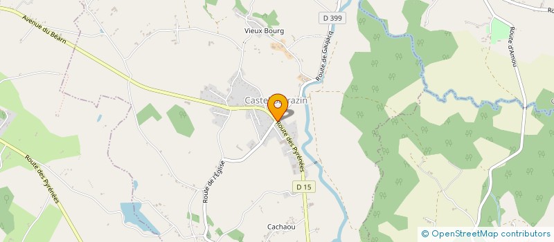 localisation de l'entreprise MONSIEUR MYLES FOSTER  CASTEL-SARRAZIN