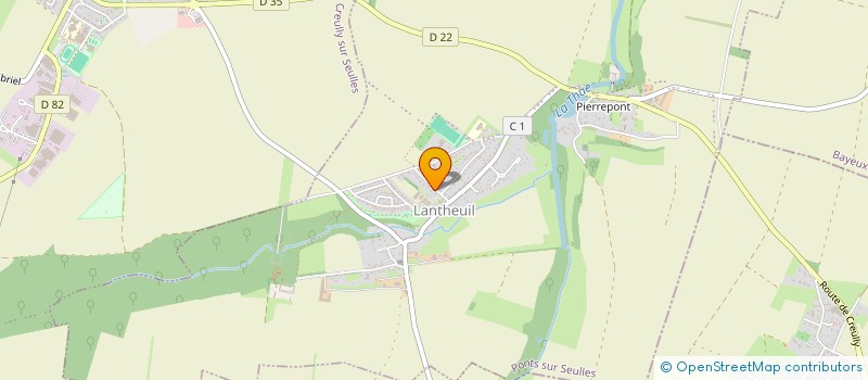 localisation de l'entreprise MONSIEUR MYLES HUNT  PONTS SUR SEULLES