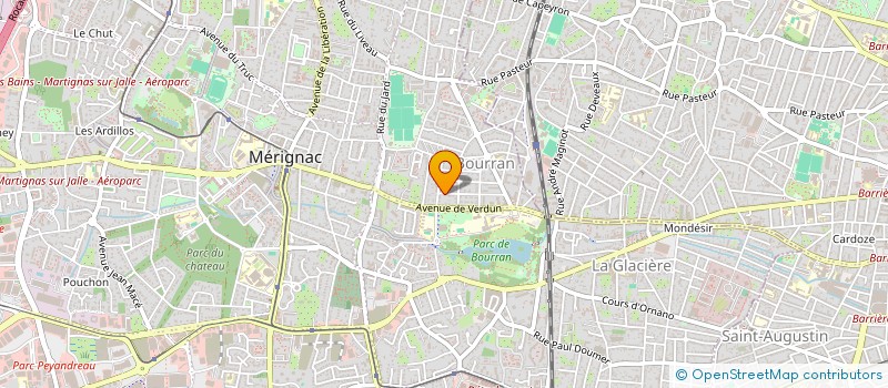 localisation de l'entreprise MONSIEUR MYLIAI KOFFI  MERIGNAC