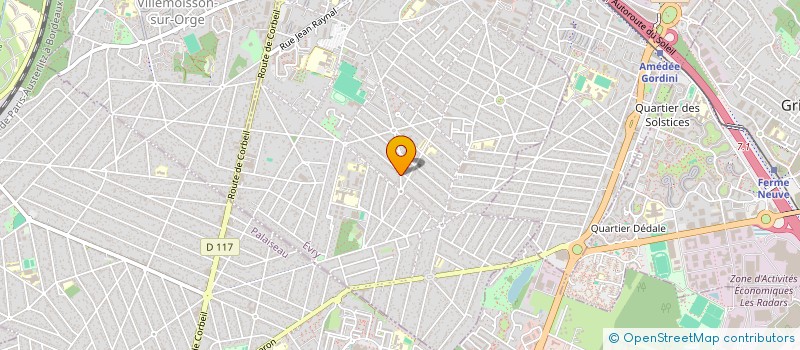 localisation de l'entreprise MONSIEUR MYLTON DA SILVA  MORSANG-SUR-ORGE