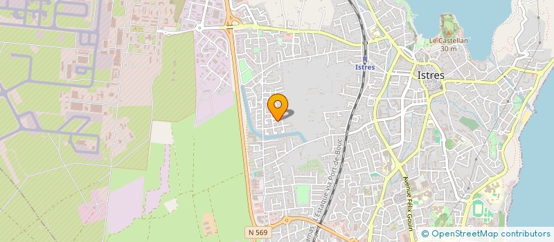 localisation de l'entreprise MONSIEUR MYREL ROUXHET  ISTRES