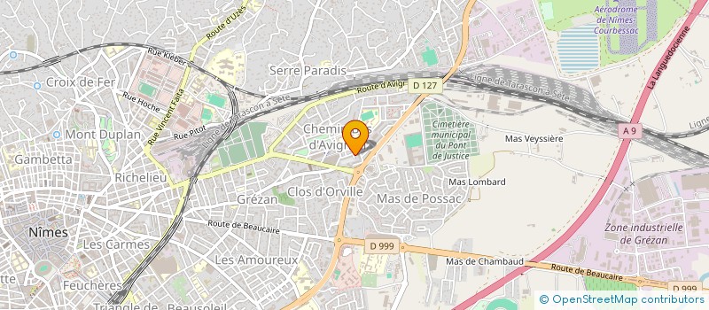 localisation de l'entreprise MONSIEUR MYRIAM GARCIA à NIMES
