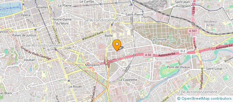 localisation de l'entreprise MONSIEUR MYRIAM PREURE à MARSEILLE