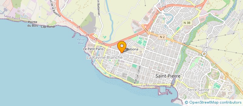 localisation de l'entreprise MONSIEUR MYRIAM RIGOLLIER à SAINT-PIERRE