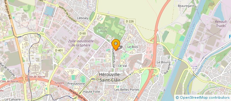 localisation de l'entreprise MONSIEUR MYRKO SEPHO  HEROUVILLE-SAINT-CLAIR