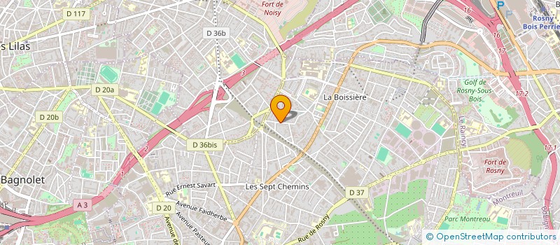localisation de l'entreprise MONSIEUR MYRON HORNEC à MONTREUIL