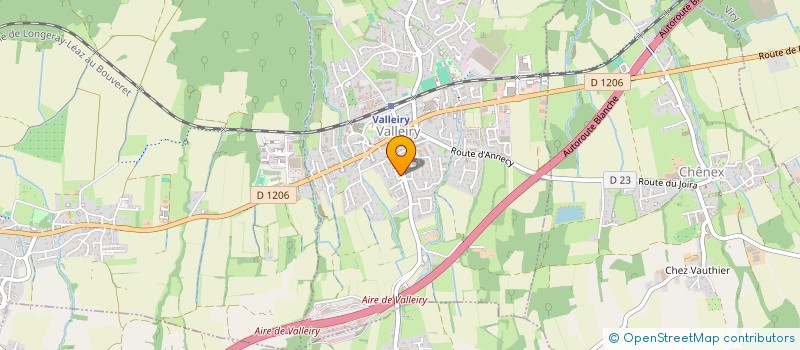 localisation de l'entreprise MONSIEUR MYRONN GUERDNER  VALLEIRY