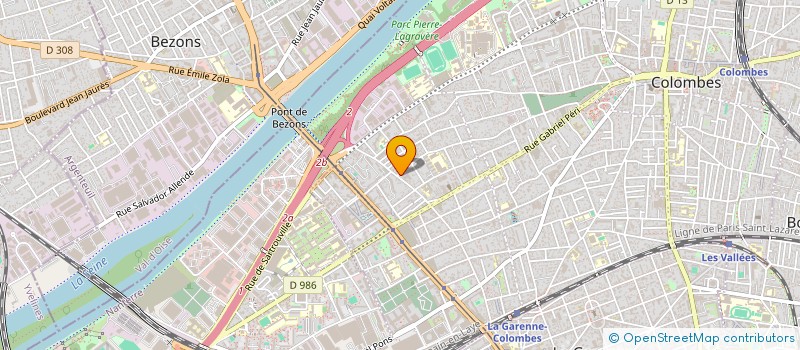 localisation de l'entreprise MONSIEUR MYROSLAV BRYNDZEI  COLOMBES