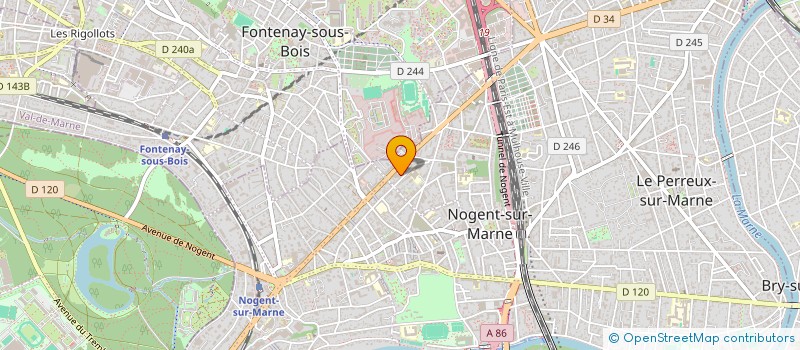 localisation de l'entreprise MONSIEUR MYROSLAV KOGUTYAK  NOGENT-SUR-MARNE