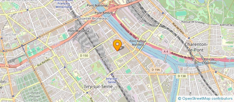 localisation de l'entreprise MONSIEUR MYROSLAV MEDVID  IVRY-SUR-SEINE