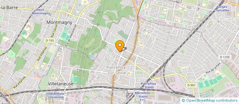 localisation de l'entreprise MONSIEUR MYRTHO DESFOURNEAUX à PIERREFITTE-SUR-SEINE