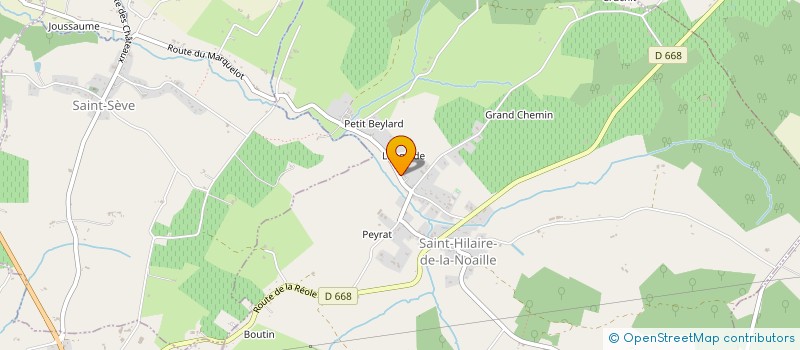 localisation de l'entreprise MONSIEUR MYUNG DUK VAN NETELBOSCH  SAINT-HILAIRE-DE-LA-NOAILLE