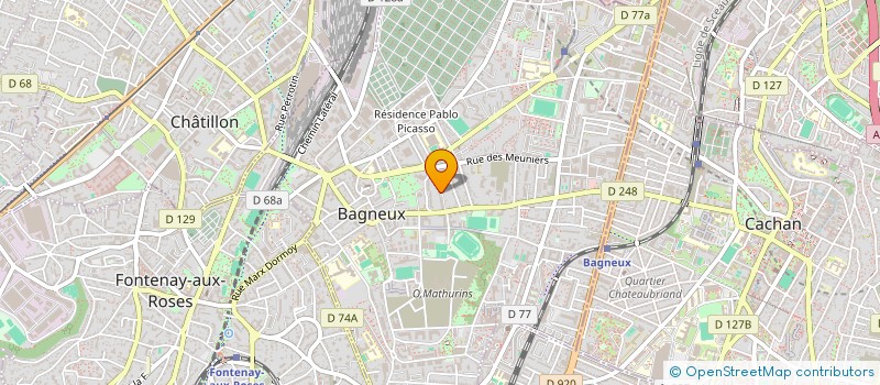 localisation de l'entreprise MONSIEUR MYZYIENE HADDAD à BAGNEUX