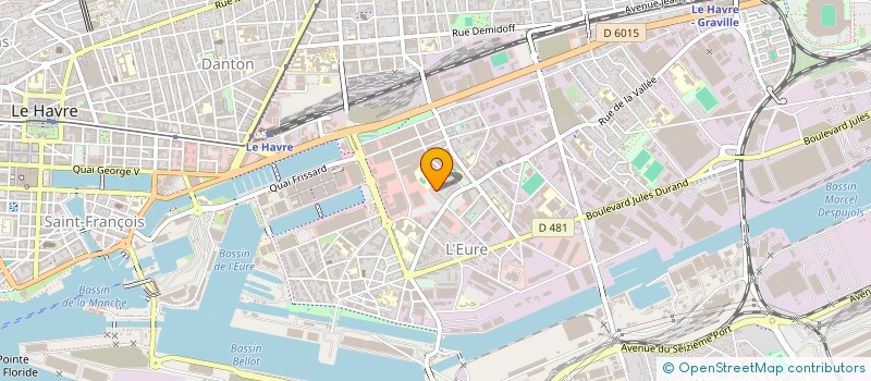 localisation de l'entreprise MONSIEUR N'DA KOUASSI à LE HAVRE