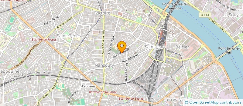 localisation de l'entreprise MONSIEUR N'DA KOUASSI à BORDEAUX