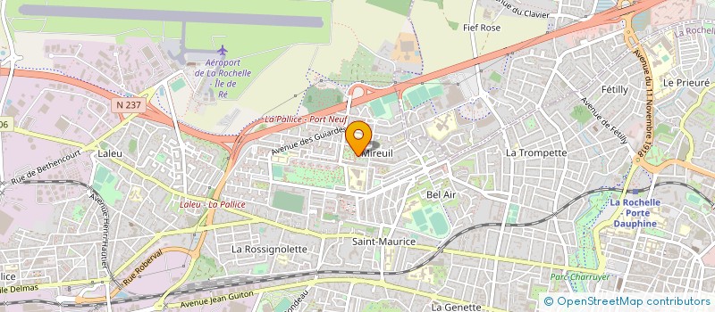 localisation de l'entreprise MONSIEUR N'DIAGA DIENG  LA ROCHELLE