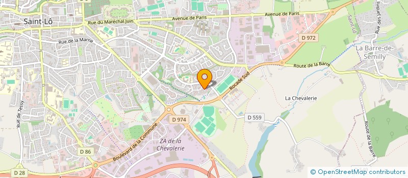 localisation de l'entreprise MONSIEUR N'DIOGOU NIANG  SAINT-LO