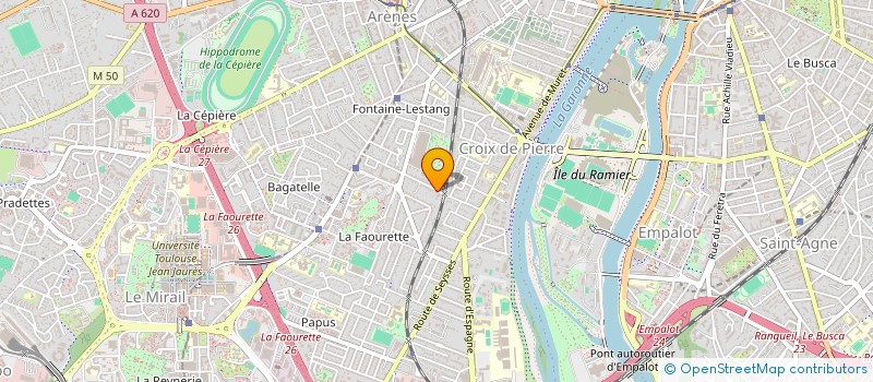 localisation de l'entreprise MONSIEUR N'FA-KABA DOUMBIA  TOULOUSE