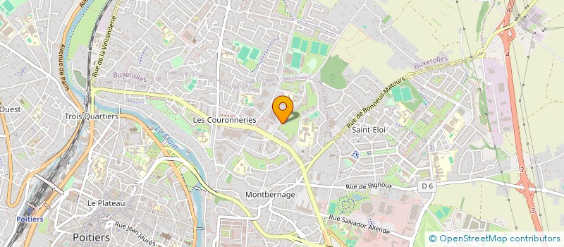 localisation de l'entreprise MONSIEUR N'FALIBA DIAKHABY  POITIERS