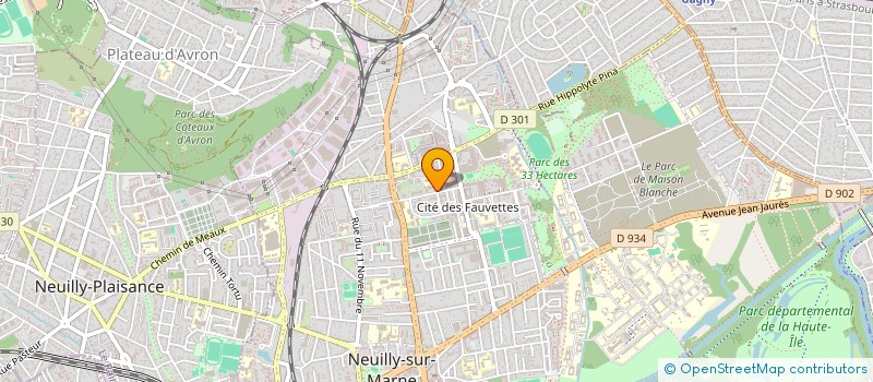 localisation de l'entreprise MONSIEUR N FALY DANIOKO à NEUILLY-SUR-MARNE