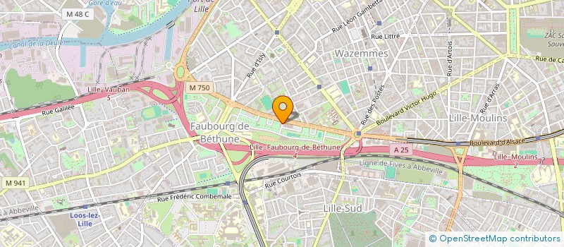 localisation de l'entreprise MONSIEUR N'FANSOU YAKABI à LILLE