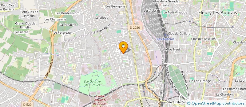 localisation de l'entreprise MONSIEUR N FASSOUMANA GUIRASSY à ORLEANS