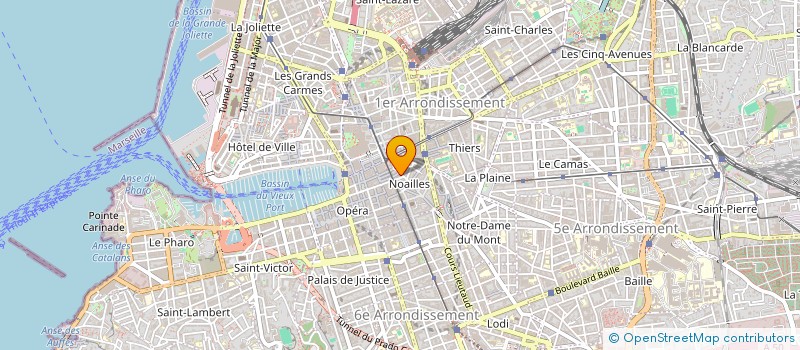 localisation de l'entreprise MONSIEUR N'GAFIN KOUROUMA à MARSEILLE