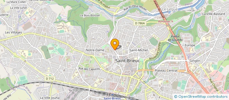 localisation de l'entreprise MONSIEUR N'GAGNE M BENGUE à SAINT-BRIEUC