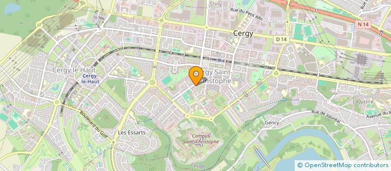 localisation de l'entreprise MONSIEUR N'GORAN KOUASSI  ERAGNY