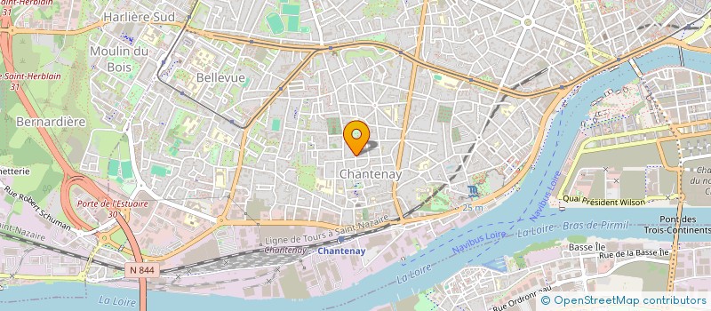 localisation de l'entreprise MONSIEUR N'GUESSAN KOUAME à NANTES
