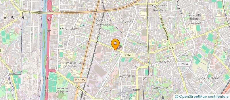 localisation de l'entreprise MONSIEUR N GUIRASSY  GRENOBLE