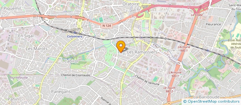 localisation de l'entreprise MONSIEUR N'ZINGA ZAMPIMPA à COLOMIERS