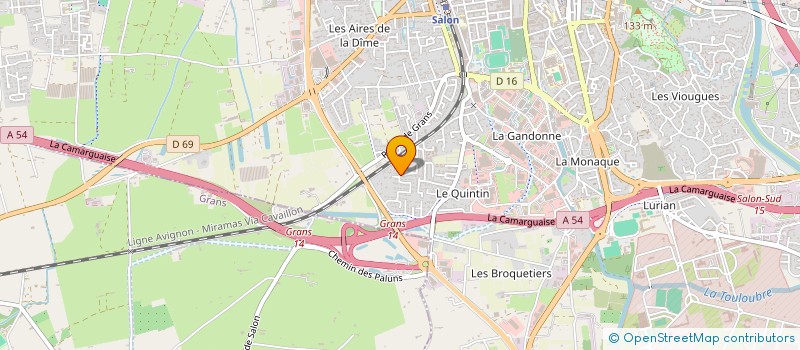 localisation de l'entreprise MONSIEUR NA IM HURIER  SALON-DE-PROVENCE