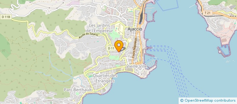 localisation de l'entreprise MONSIEUR NAAM DRISSI à AJACCIO