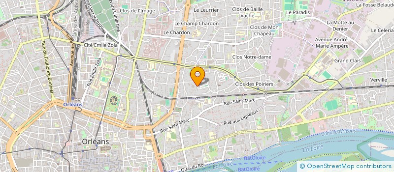 localisation de l'entreprise MONSIEUR NAAMANE AZZOUZ à ORLEANS