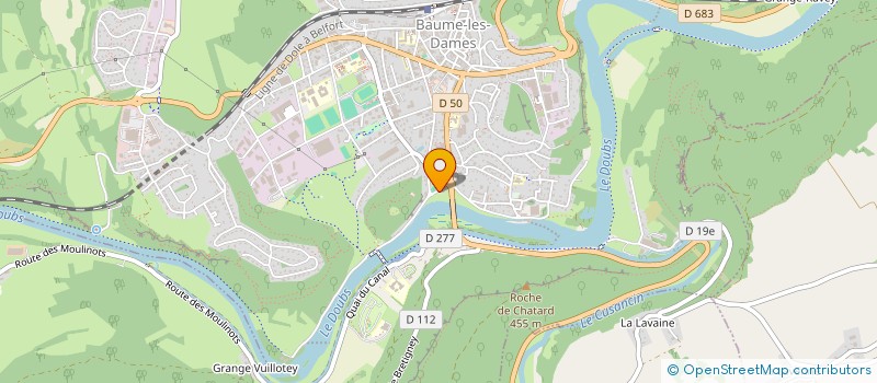 localisation de l'entreprise MONSIEUR NAAMANE BEGRICHE  BESANCON