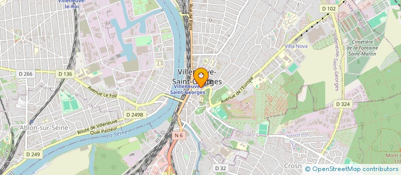 localisation de l'entreprise MONSIEUR NABEEL AHMED SHAHEEN  VILLENEUVE-SAINT-GEORGES