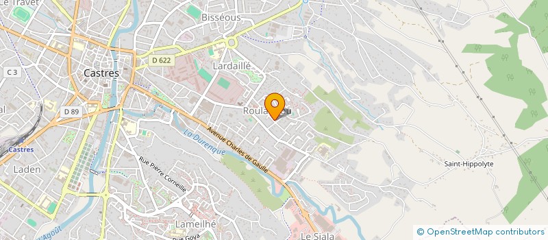 localisation de l'entreprise MONSIEUR NABI LAYE MOUSSA DAFFE  CASTRES