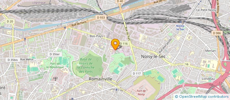 localisation de l'entreprise MONSIEUR NABIL ABDELHAFIDH à ROMAINVILLE