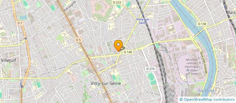localisation de l'entreprise MONSIEUR NABIL ABDELHAMID à VITRY-SUR-SEINE