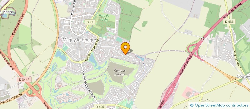 localisation de l'entreprise MONSIEUR NABIL ABDELILAH  MAGNY-LE-HONGRE