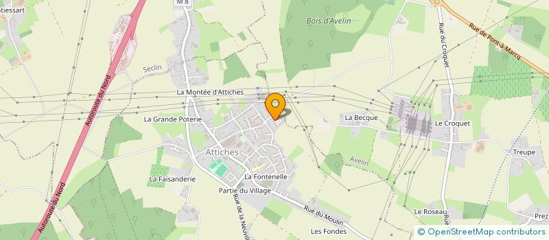 localisation de l'entreprise MONSIEUR NABIL ABDENNOURI  ATTICHES