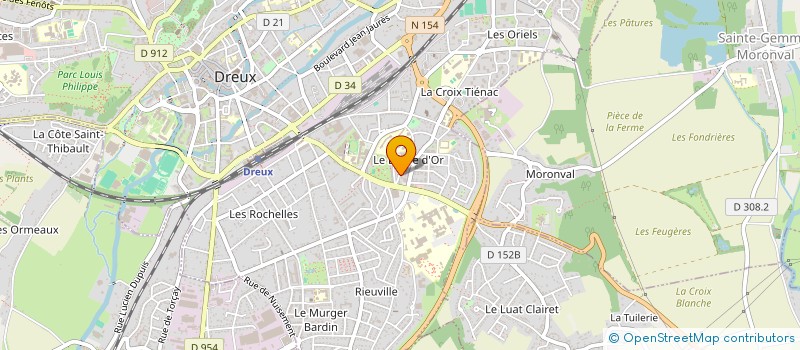 localisation de l'entreprise MONSIEUR NABIL ACHERRAJ à DREUX