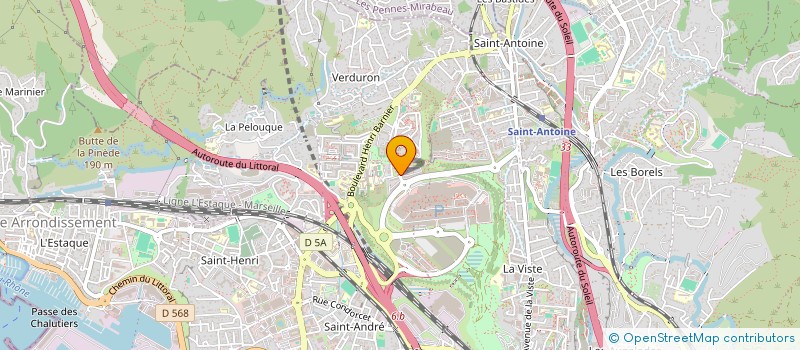 localisation de l'entreprise MONSIEUR NABIL AGUENI à MARSEILLE