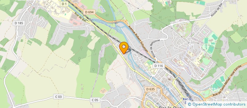 localisation de l'entreprise MONSIEUR NABIL AHMED  BAR-LE-DUC