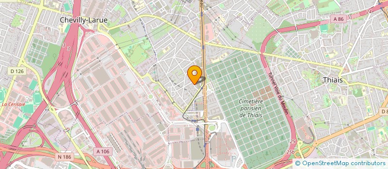 localisation de l'entreprise MONSIEUR NABIL AHMIDACH  CHEVILLY-LARUE