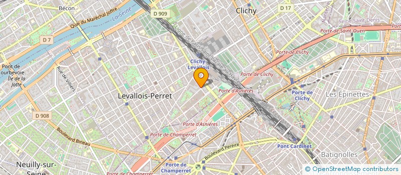 localisation de l'entreprise MONSIEUR NABIL AISSANI à LEVALLOIS-PERRET